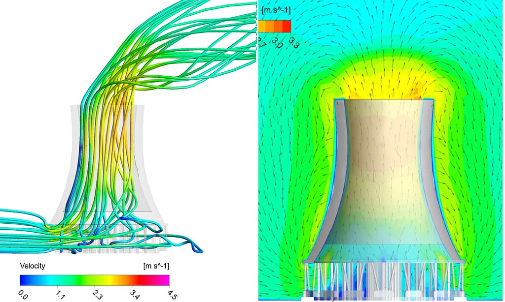 Cooling Tower CFD Simulation
