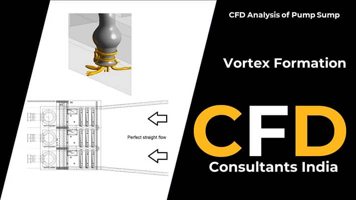 Inner vortex pump sump CFD