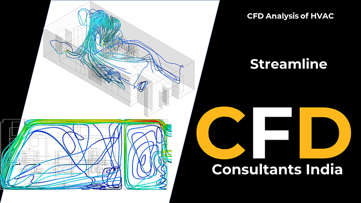 HVAC CFD streamlines