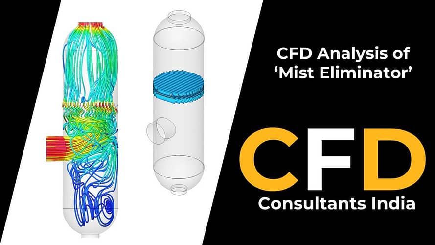 CFD analysis of mist eliminator