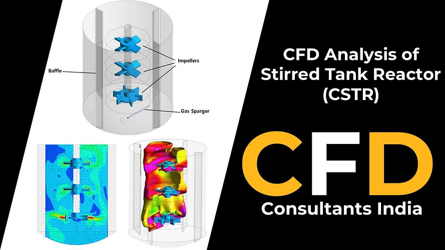 CFD analysis of stirred tank reactor (CSTR)