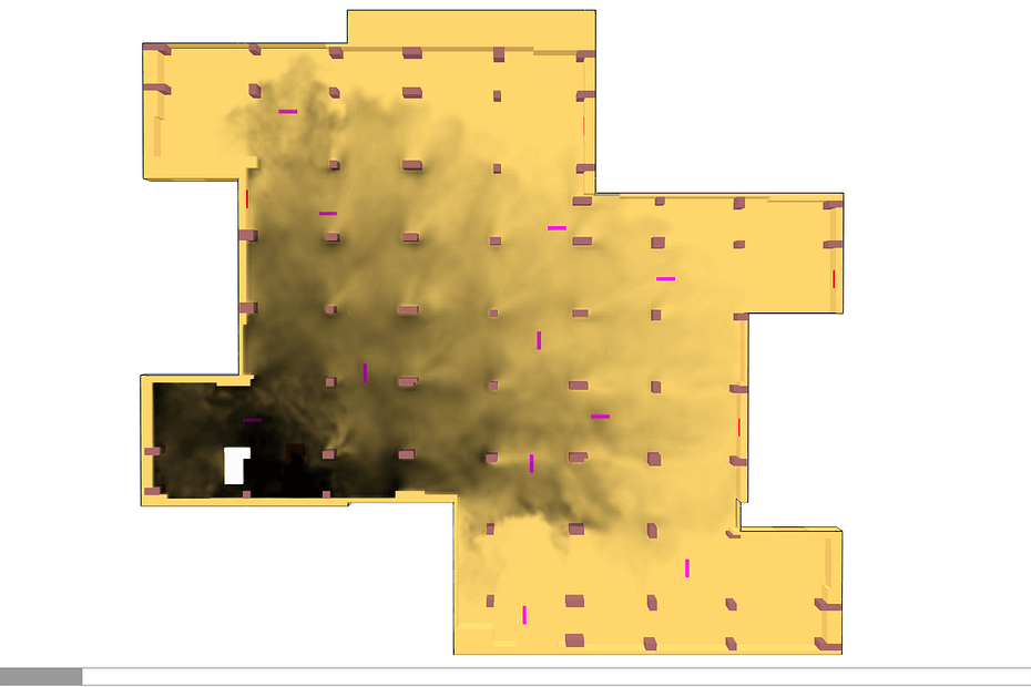 CFD Smoke Movement